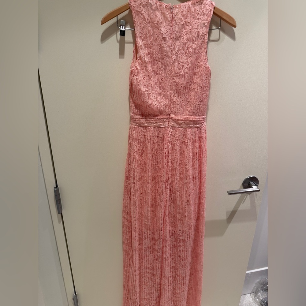 Miss Selfridge Soft Pink Maxi Dress